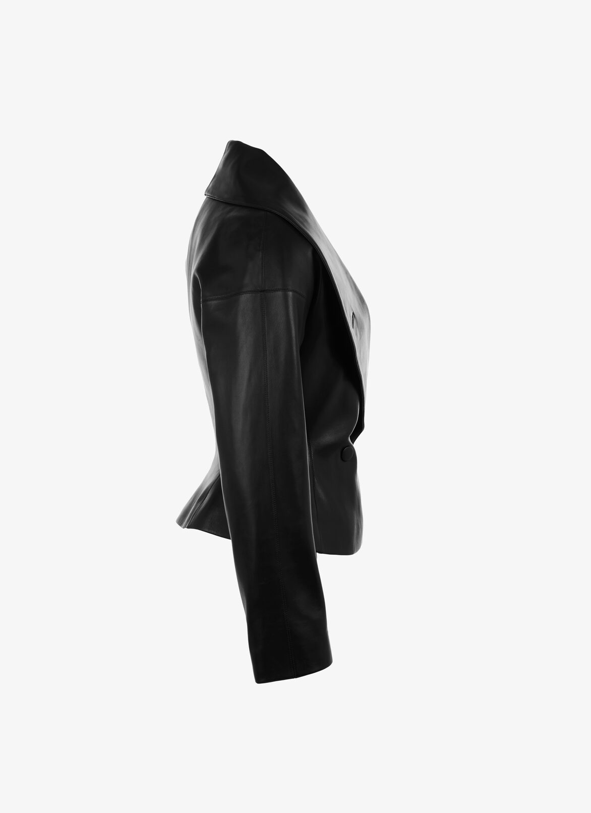 Leather Jacket ALAÏA BLACK LEATHER JACKET